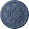 Ekena Millwork Edinburgh Ceiling Medallion (Fits Canopies up to 5 1/4"), 18"OD x 1 3/4"P, Americana Crackle CM18EDAMC - alternate 1